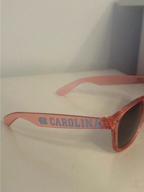Carolina Logo Pink Translucent Sunglasses